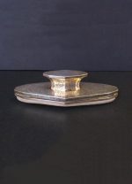 English Silver, Gold Plated, Hand Engraved, 1915 Buffer