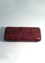 Cigar case made of authentic Crocodile Leather, 1940s