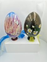 Hand painted and hand made wooden eggs - Image 2