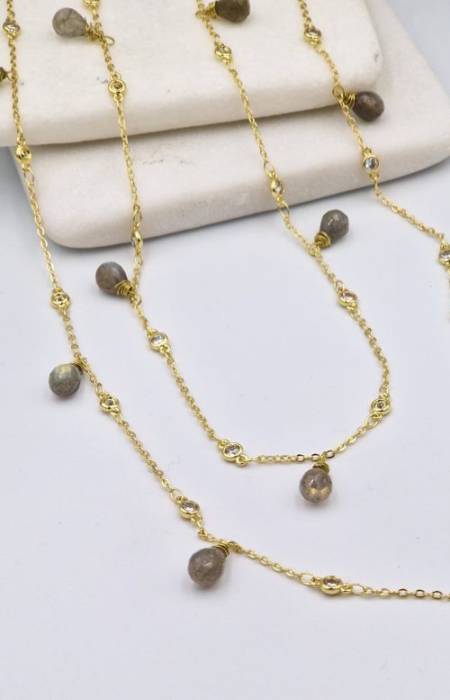 Chains with Zircons and Labradorites. - Image 2