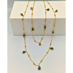 Aλυσιδες με Jircon και Λαμπραντοτίτη .