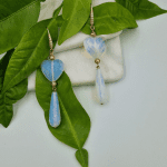 Σκουλαρικια με φεγγαροπετρες