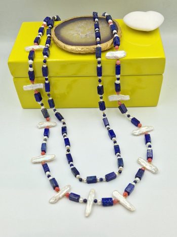 Σετ με κοράλλια & aquamarineΣετ με κοράλλια & aquamarine