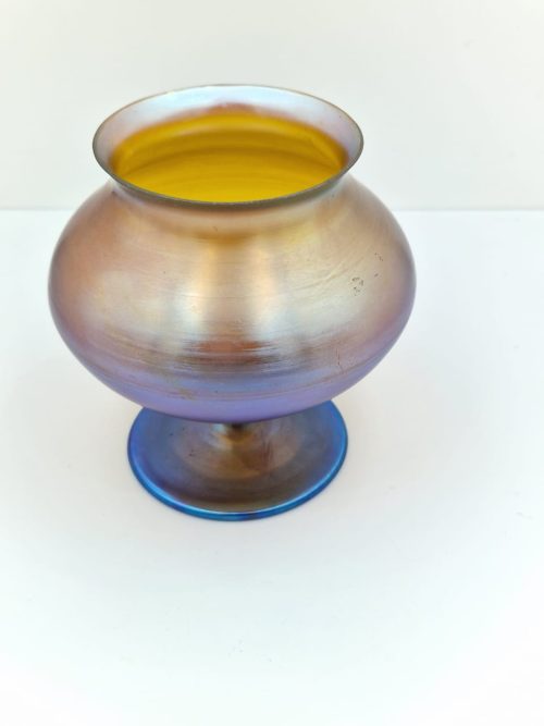 Myra kristal , ιριδιζον . WMF Art deco Karl Wiedermann Εποχής 1920 - Image 3