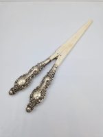 Silver and ivory glovestretcher, Birmingham 1903