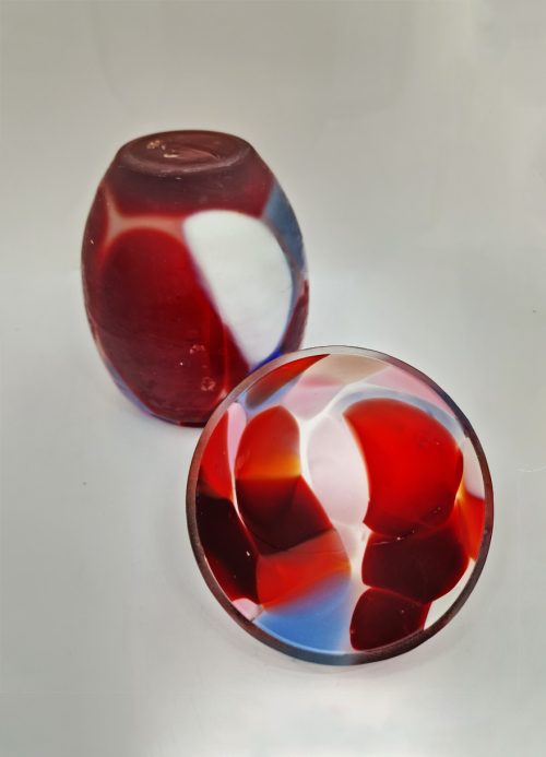 Glass egg circa 1940 - Image 3