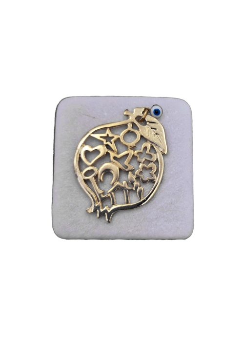 Square marble press papier made of Penteli marble - Image 3